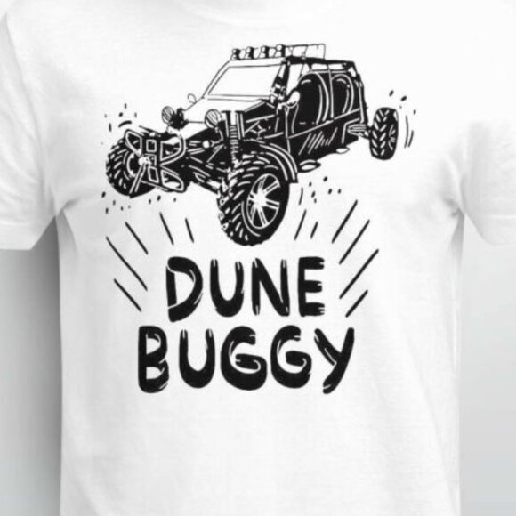 Dune Buggy Graphic Meme Car Lover Fan Gift Graphic Retro T-Shirt 90 - Picture 2 of 5